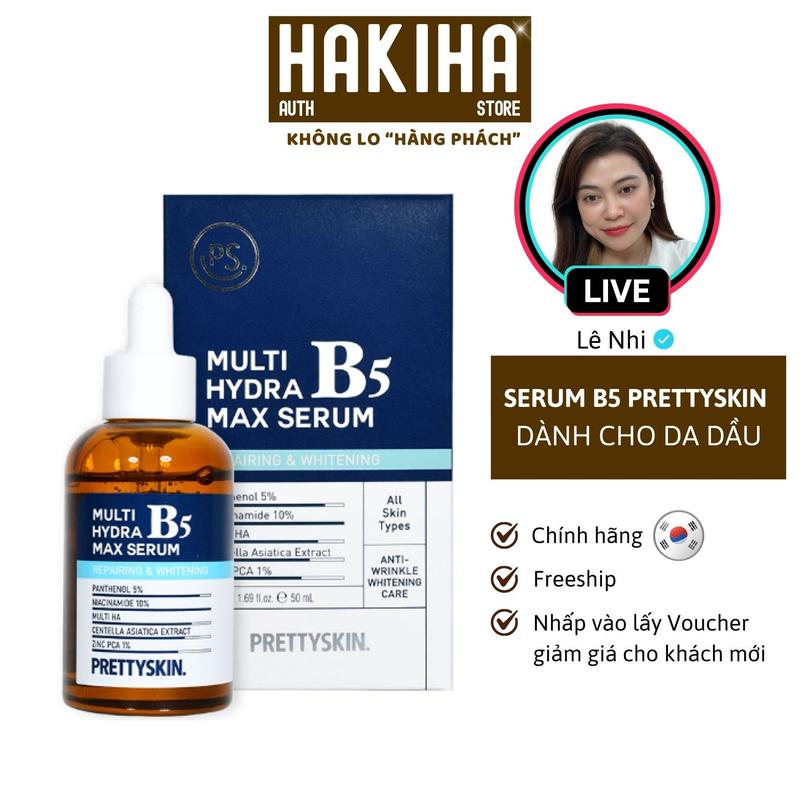 Serum B5 Dành Cho Da Dầu ZinC PCA 1% MULTI HYDRA B5 Ps. PRETTYSKIN - 50ml