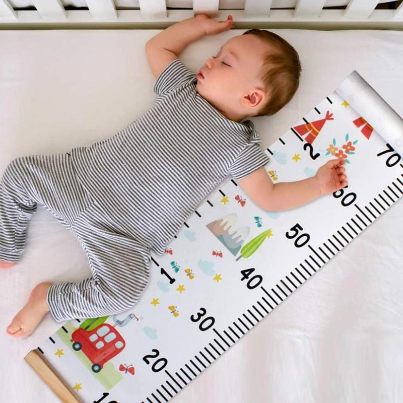 Product Introduction of Fashion Wall Hanging Children's Height Ruler Wooden Roll up Height Measuring Chart Removable Wall Sticker for Kids Child Room 18