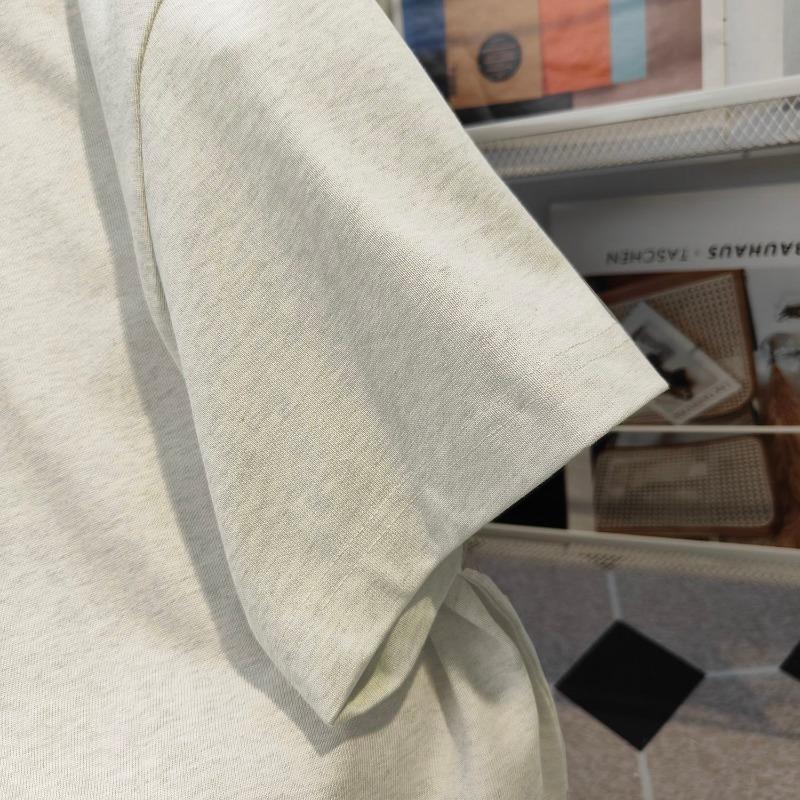 Product Introduction of 100% Cotton Retro Casual  Couple Oversize Top for Women 6