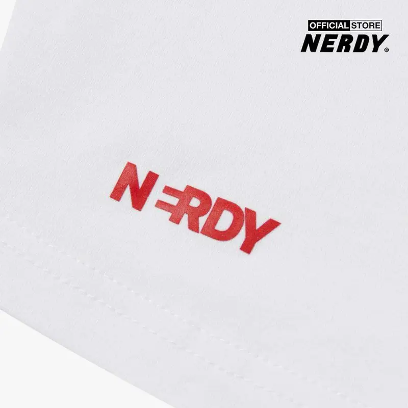 NERDY - Áo croptop nữ sát nách NY One Shoulder PNEU24SL08-00 6