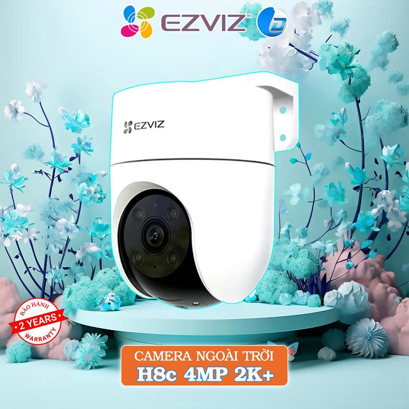 Camera wifi Ezviz H8C xoay 360 ngoài trời 2MP/3MP/4MP chính hãng, Đàm thoại, màu Đêm