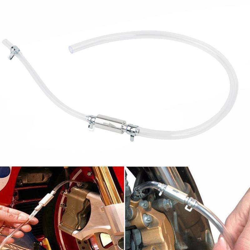 Product Introduction of Complete Motorcycle Fuel Management Tool Kit: Specialized Fuel Filling & Bleeding Set, Includes Fuel Injection Tube, One-way Oil Extraction Hose, Hydraulic Brake Bleeder, & Essential Accessories for Motorcycle Maintenance 2