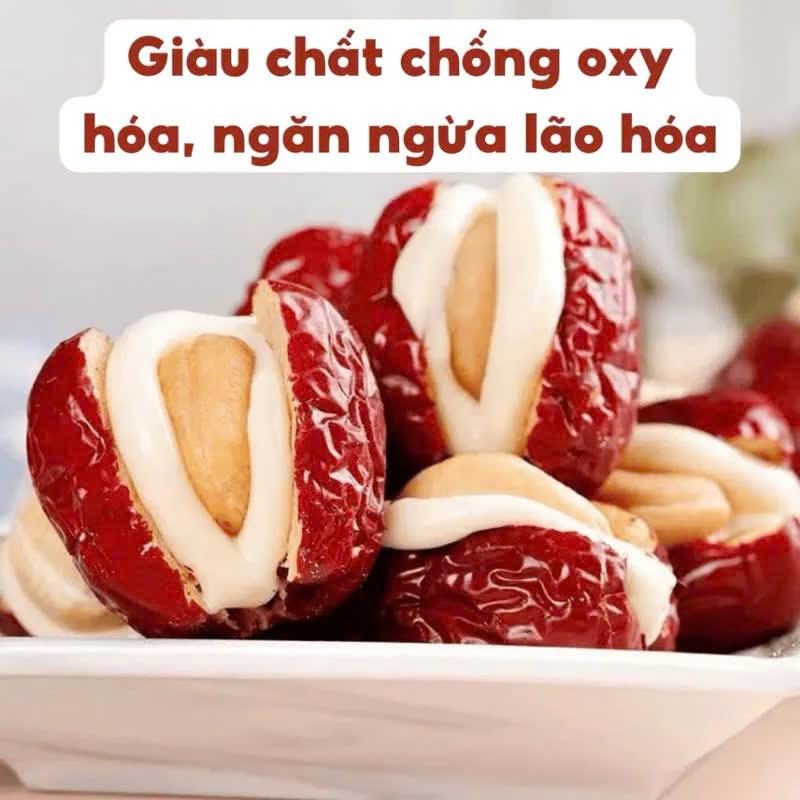 [ MUA 2 TẶNG 2 ] COMB0   Kẹp Sữa Lạc Đà   Loại [ HÀNG LOẠI 1  ]  Tân Cương Khô Tự Nhiên An Toàn Cho Sức Khỏe Snack Thức Ăn Ăn Vặt Food hằngg du mục kẹo  táo đỏ táo  đỏ takla chính hãng