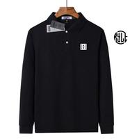 Gambar Ry Lifestyle - Polo Panjang Shirt RY Lifestyle Box Putih Kaos Polo Casual Unisex - Hitam, S dari Ry lifestyle id Kota Administrasi Jakarta Pusat 1 Tokopedia