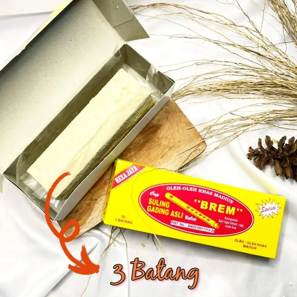 BREM SULING GADING - BREM MADIUN ISI 3 LONJOR Food Organik Snack