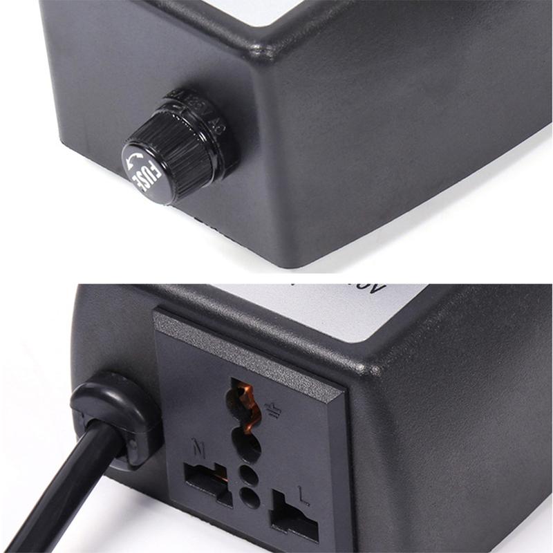 Product Introduction of Universal EU Plug 230V 8A Stepless Motor Speed Controller Adjuster Duct Fan Governor Switch Dimmer Electric Speed Regulator Electrical Accessories 75