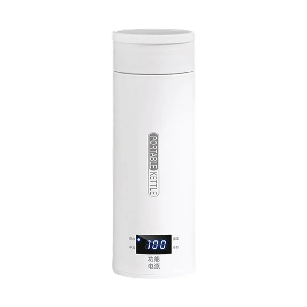 Portable Electric Heating Kettle Stainless Steel for Camping Travel Party