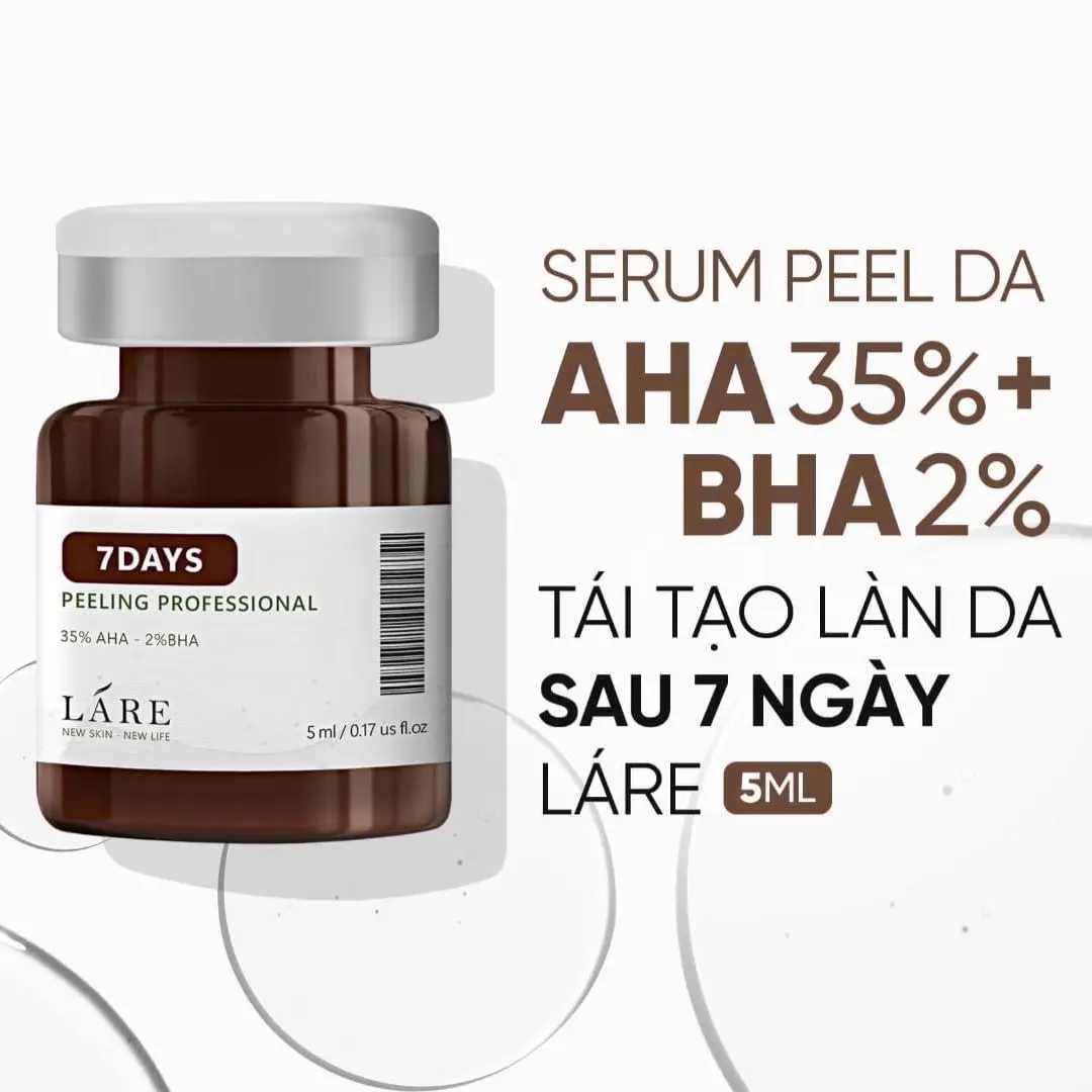 Peel da thay da sinh học Lare