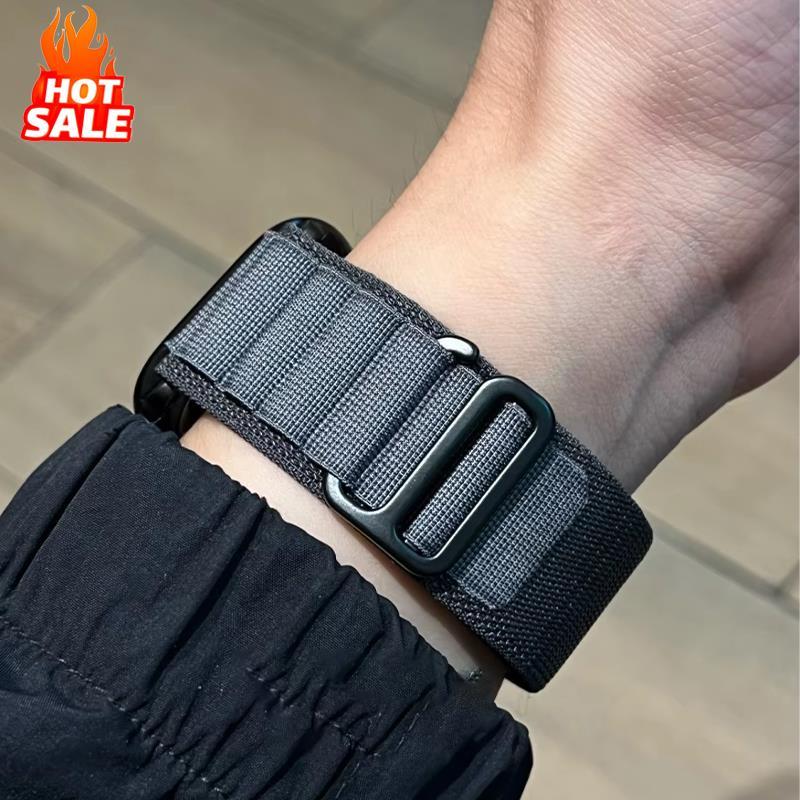 Dây đeo núi Alpine, Dành cho Apple Watch Ultra 2, Vòng đeo tay Nylon, Tương thích với iWatch Dòng SE 6 7 8 9 10, Có sẵn trong các kích cỡ: 49mm, 46mm, 45mm, 44mm, 40mm, 41mm, 42mm