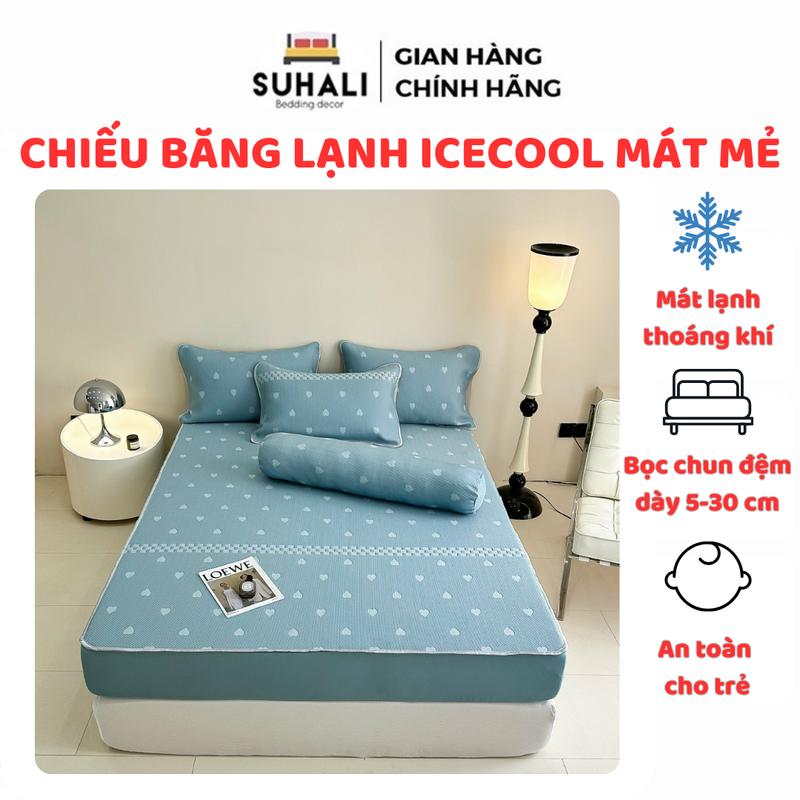 Chiếu băng lạnh bọc chun chiếu điều hoà mát lạnh chun bọc mát mẻ êm ái