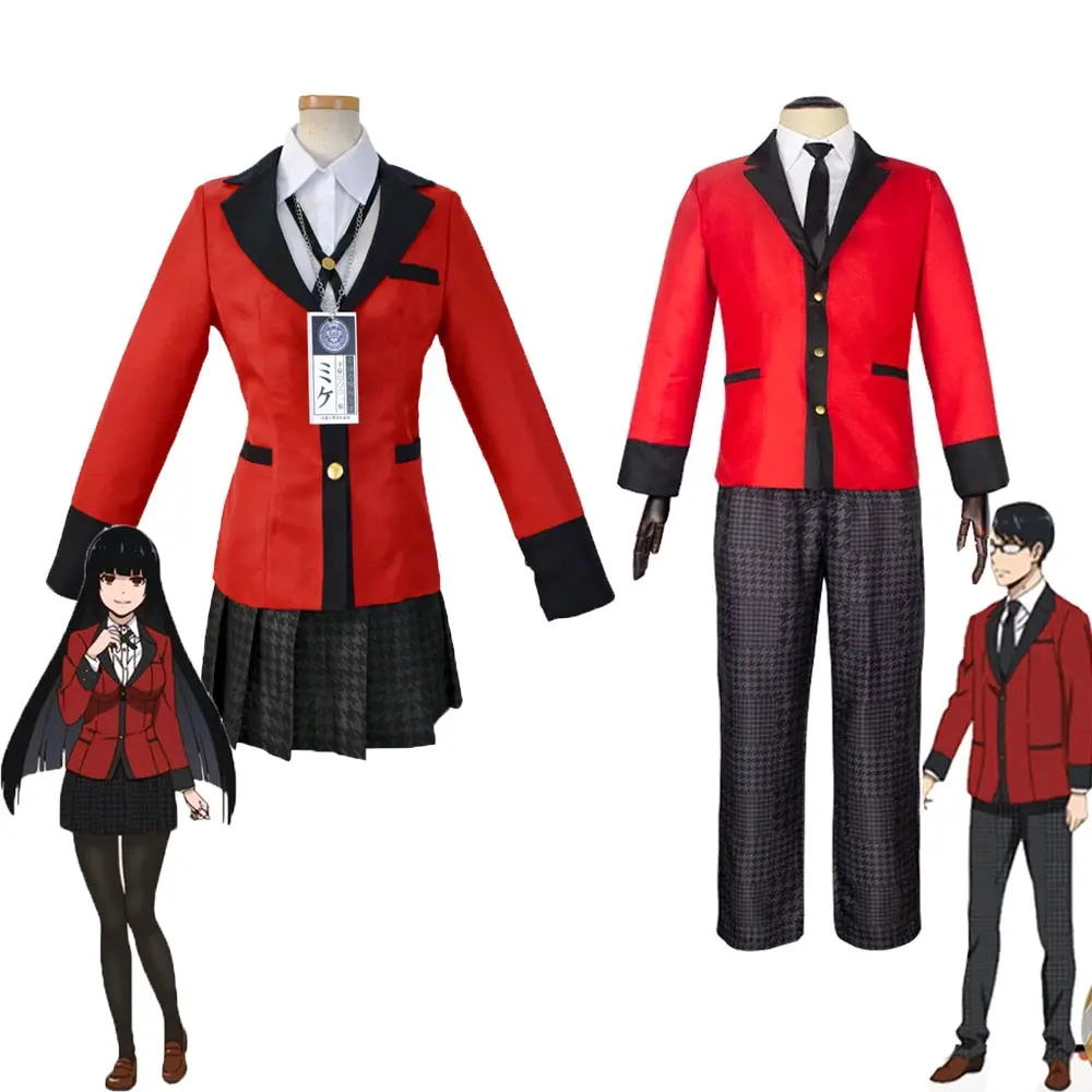Jas Blazer Anime Kakegurui / Blazer Jabami Yumeko / Cosplay Jepang