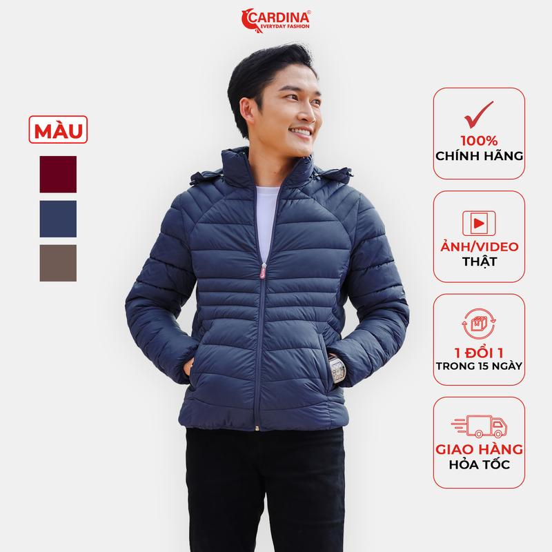 Áo Phao Nam CARDINA Chần Bông Nhật Cao Cấp Chống Nước Siêu Nhẹ 2PM02 Menswear Jacket
