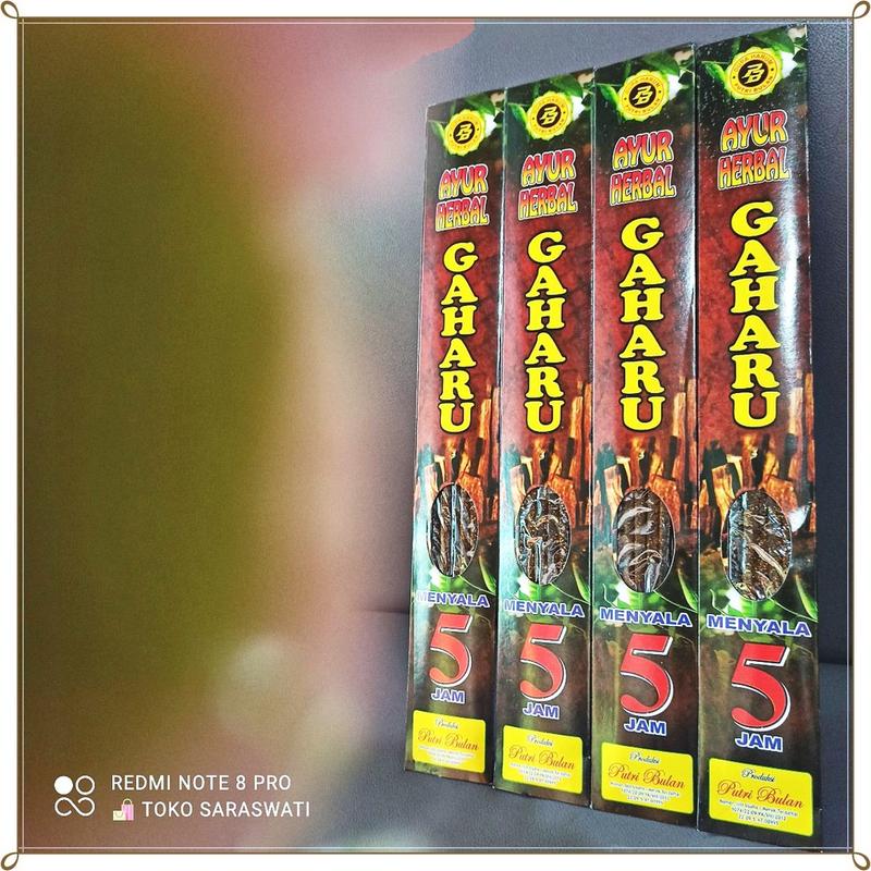 Hio Dupa Wangi Aromaterapi Gaharu Nyala 5 Jam Isi 5 Stik 3