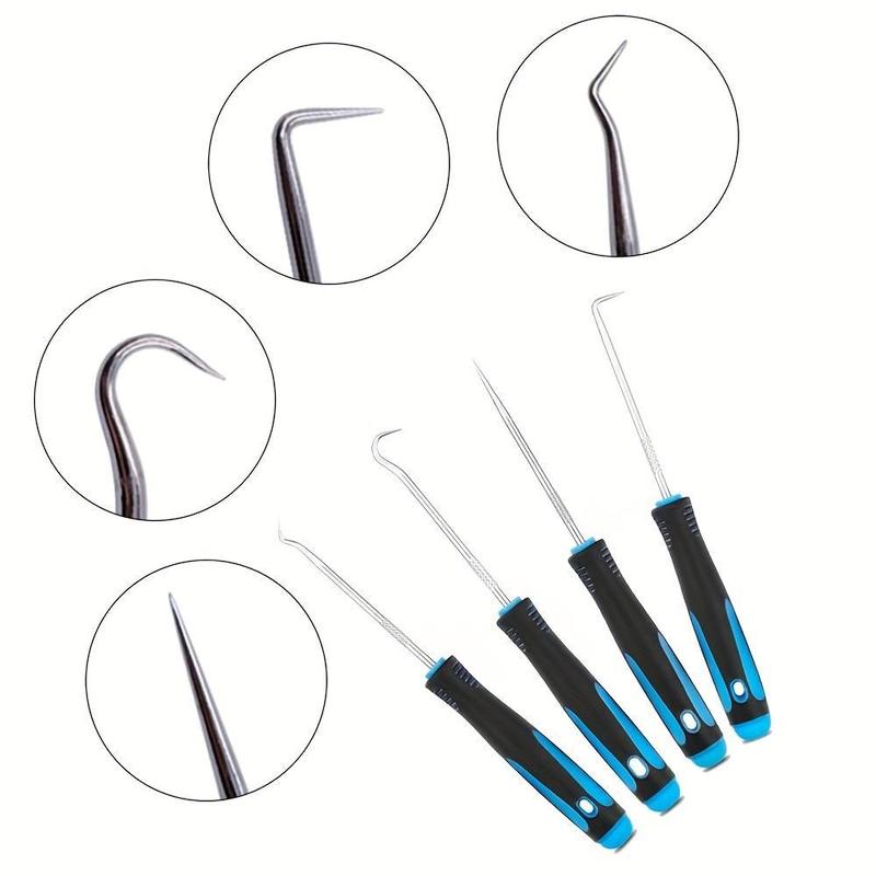 Product Introduction of Car Oil Seal Hook Set, Oil Seal O-ring Pick Tools, Professional Disassembly Tools, Assembly & Disassembly Tools for Car Repair 6