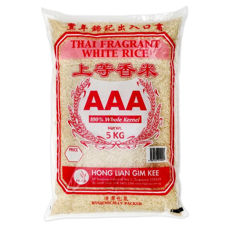 HLGK Thai AAA Fragrant White Rice 5kg - TikTok Shop Singapore