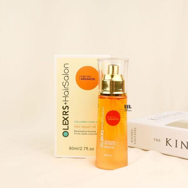 Tinh Dầu Dưỡng Tóc Olexrs HairSalon Collagen Complex Hair Repair Oil 80ml Phục Hồi Tóc Khô Xơ Chẻ Ngọn 80ml 3