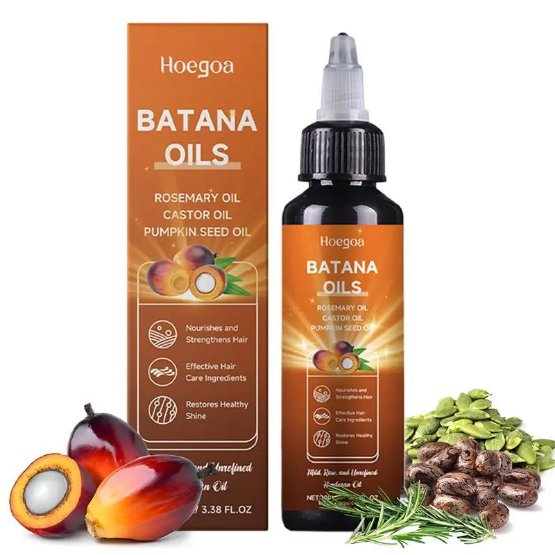 Batana Oil for Hair Growth, Veganic Hair Growth Oil Repair Damaged Hair & Skin, Effective Against Regional Alopecia and Enhances Hair Thicknes,Batana Hair Oil for All Hair Types lustre  shampoo