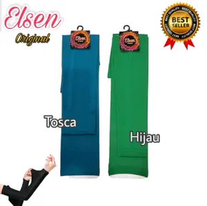 DEKER POLOS HANDSOCK JERSEY SPANDEK LEMBUT/MANSET TANGAN BY ELSEN ORIGINAL Panjang manset tangan panjang Muslim