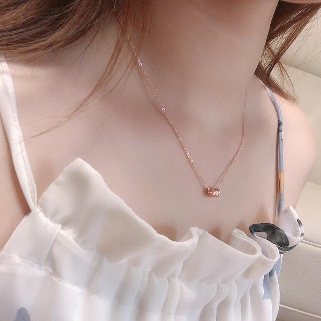 Product Introduction of Vòng Cổ Đơn Giản, Eo Thon, Hàng Mới Về, Người Có Ảnh Hưởng Cá Nhân, Thời Trang Sang Trọng Giá Cả Phải Chăng, Phong Cách Dân Tộc, Dây Chuyền Xương Đòn, Đơn Giản Và Thanh Lịch, Phong Cách Hàn Quốc dây  chuyền  nơ 2