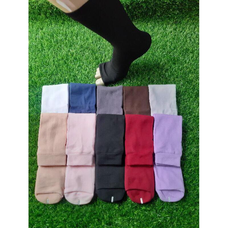 Kaos kaki wudhu / kaos kaki nylon / kaos kaki polyster panjang Muslim 1