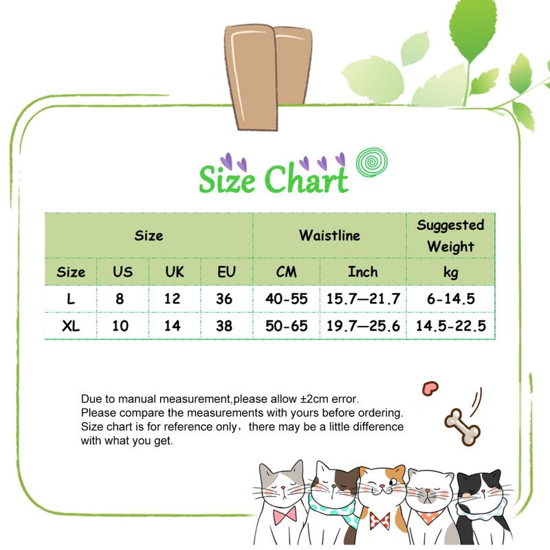 Wiutare- Button Design Dog Menstrual Pants Soft Comfortable Dog Menstrual Pants with Tail Hole Pet Supplies for Female Dogs Button Closure Buyers' 6