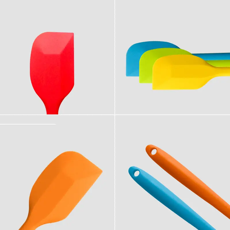 BISA COD H5426 Spatula Masak Silikon / Spatula Silicon Tahan Panas / Spatula Masak / Spatula Pengaduk Adonan Kue Kitchenware Kuas 4
