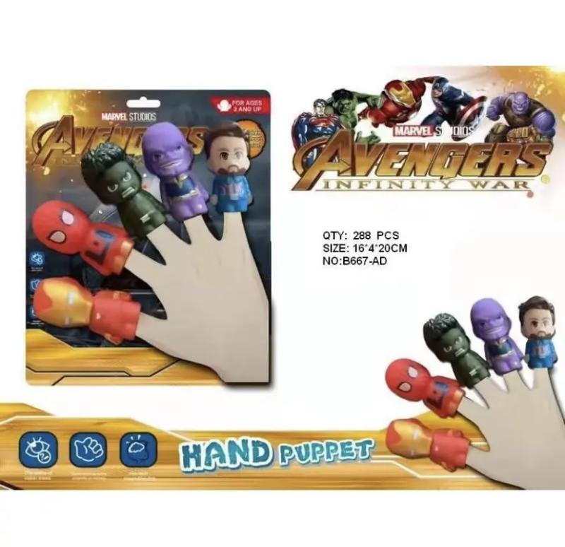 Product Introduction of Avengers Finger Puppet for Kids 6
