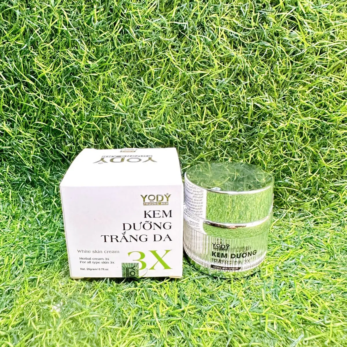 Kem duong 3X Yody White Phương Anh giúp trắng da, giúp đều màu da, giảm thâm, mụn, nám Dưỡng Ẩm Da Làm Đẹp Da