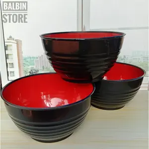 PROMO SATU LUSIN MANGKUK MIE RAMEN BESAR TEBAL DIA 17.CM ANTI PECAH KUALITAS ASLI FOOD GRADE PERALATAN MAKAN-KITCHENWARE