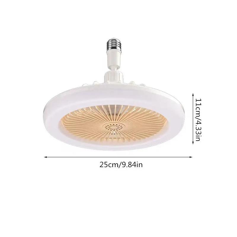 Rotatable Ceiling Fan LED Lights for Bedroom, Dimmable E27 Ceiling Fan Light with Timing Setting, Fashion Indoor Lighting, Silent LED Lamp Fan, LED Lights for Bedroom with Fragrance Outlet, Decorative 5