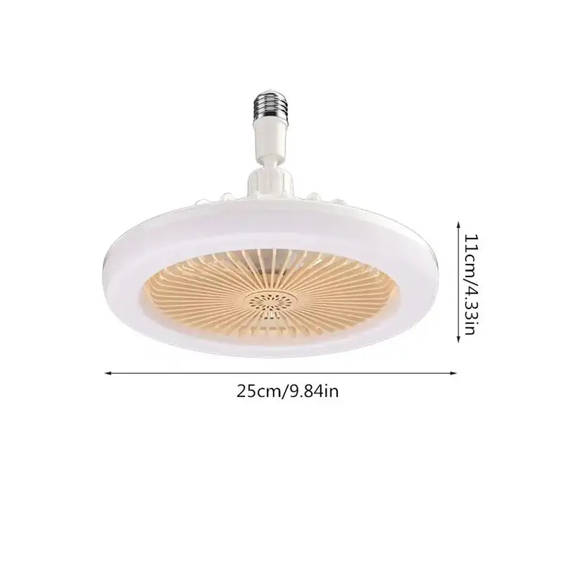 Rotatable Ceiling Fan LED Lights for Bedroom, Dimmable E27 Ceiling Fan Light with Timing Setting, Fashion Indoor Lighting, Silent LED Lamp Fan, LED Lights for Bedroom with Fragrance Outlet, Decorative 4