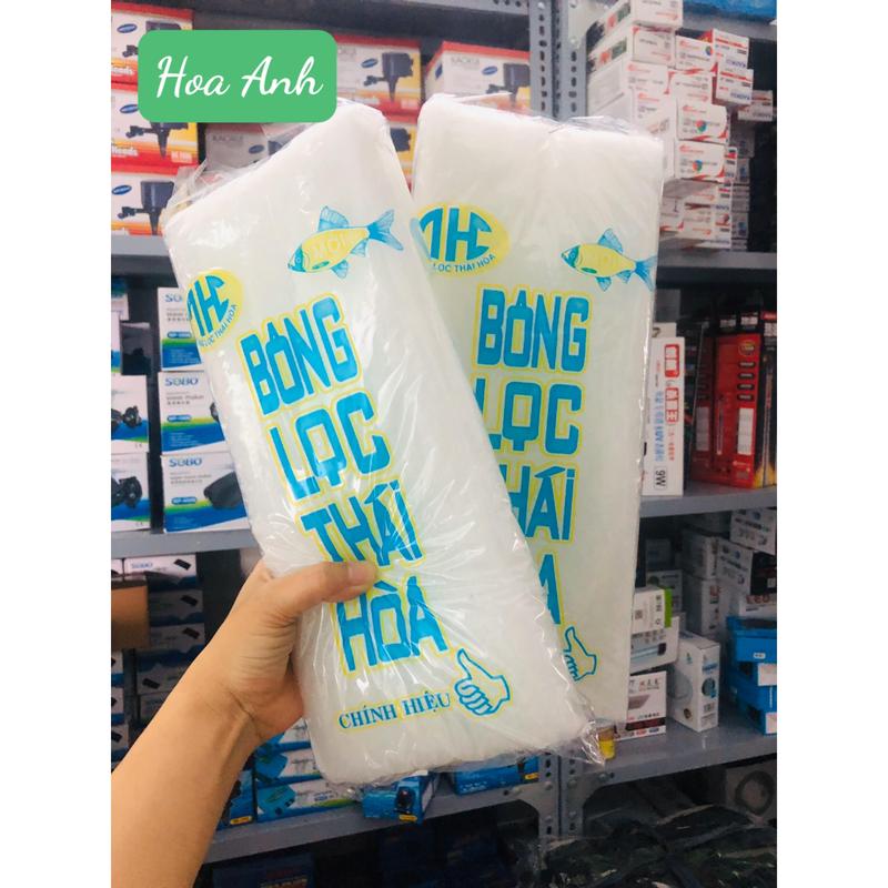 Bông gòn lọc nước cho hồ cá Năm Hương- Bộ lọc phụ kiện giá rẻ và tiện lợi, làm sạch nước hồ cá