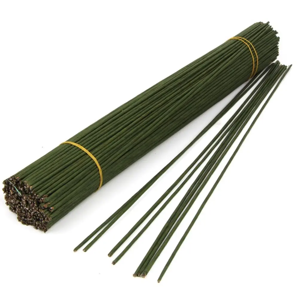 Wayar Zink Berpintal, Tebal 2mm, Panjang 40CM, 30PCS, Sesuai untuk Gubahan Bunga, Pita Cawangan Hijau, Pembalut Pokok, Barangan Buatan Tangan, Sesuai untuk Membuat Bunga DIY