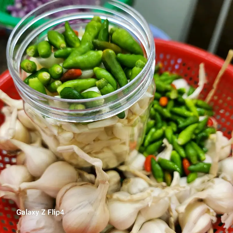 Tỏi Lý Sơn Ngâm Chua Ngọt 400g 0