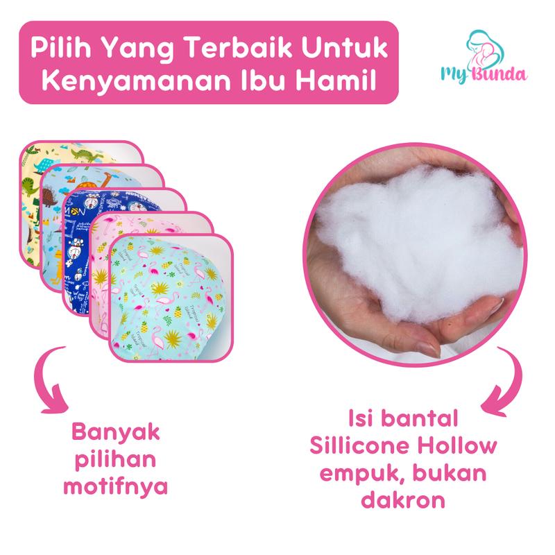 Doraemon - Bantal Ibu Hamil Tidur Premium Ukuran Reguler Bumil Bunda 3