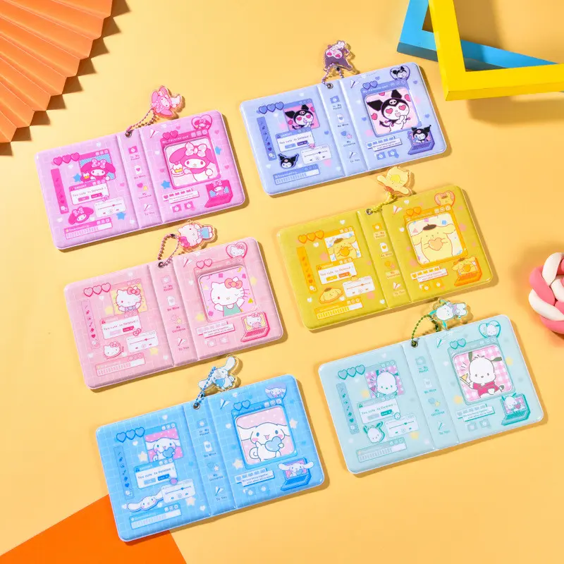 Album Foto Mini Desain Karakter Sanrio 40 slot /PVC/ Photoard/ Impor/ Kuromi/ My Melody/ Cinamoroll/ 3