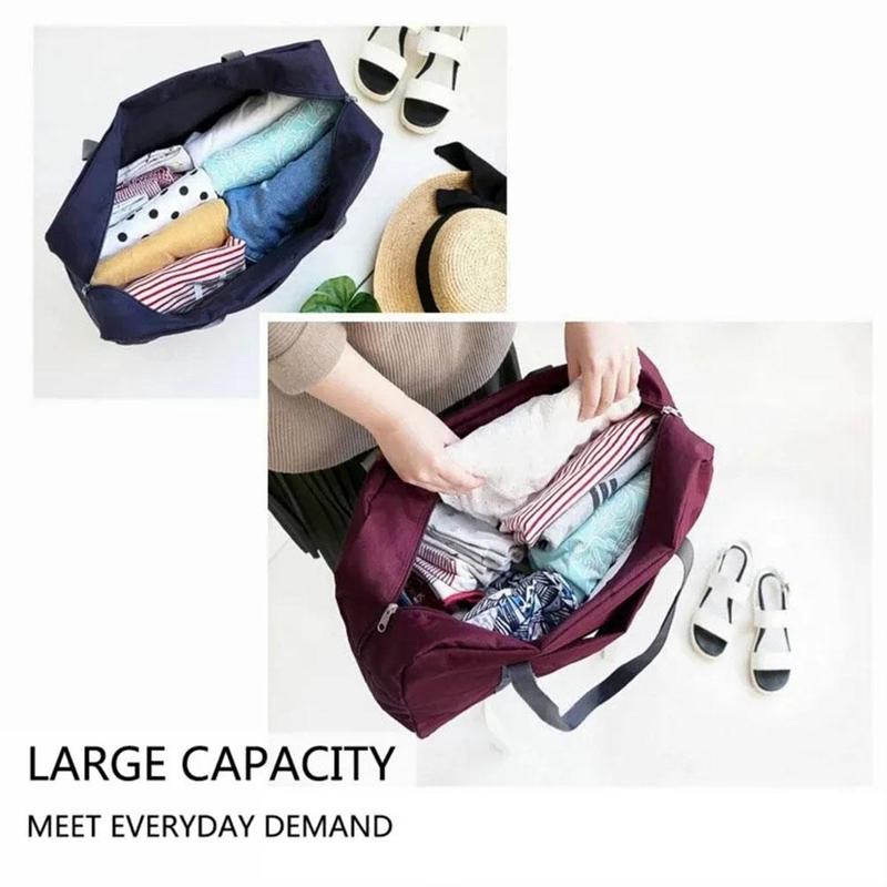 Product Introduction of กระเป๋าเดินทาง พับเก็บได้ อเนกประสงค์ กระเป๋าถือ ความจุมาก P1N6 32