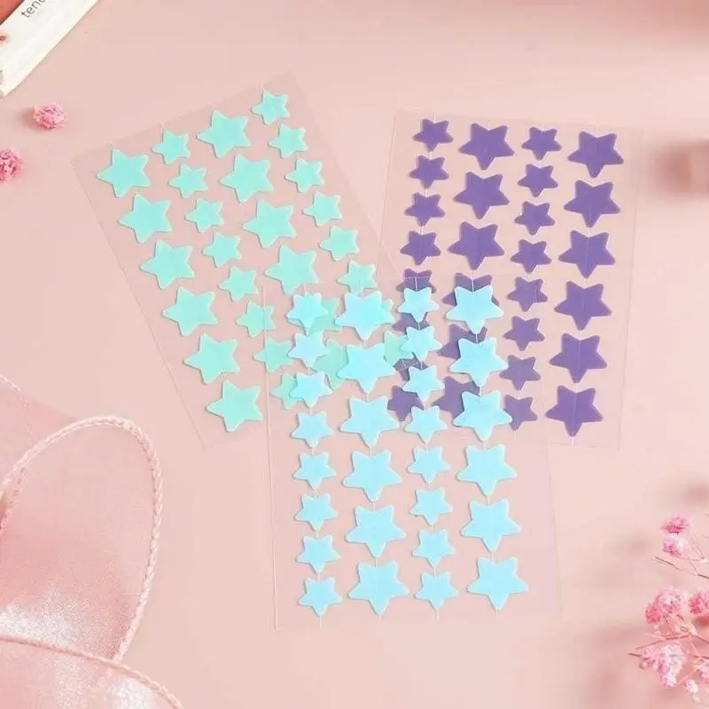 Acne patch lucu Pimple Patch Penghilang Jerawat Acnes Spot Care Plester Jerawat Acne Treatment 36 buah  stiker jerawat Cute Star/Heart Pimple Patch 3