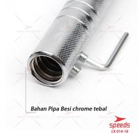 Gambar SPEEDS SPEEDS Dumbell Conecting Bar Dumbel Connector Barbel Penyambung Dumbell Rods Home Fitness LX 014-18 - Connecting Rod dari Calary Toys Kota Surabaya 4 Tokopedia