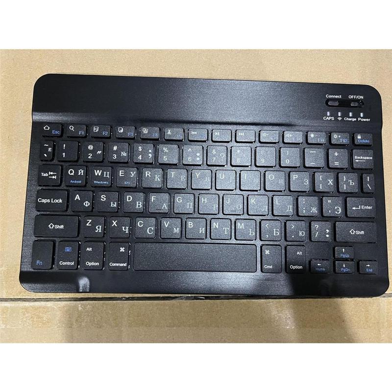 Ultra-Slim Bluetooth Keyboard Compatible with iPad 11 10.9  10.2 12.9 -inch/iPad Air/iPad 9.7-inch/iPad Pro/iPad Mini, iPhone and other Bluetooth Enabled Devices Including iOS, Android, Windows 6