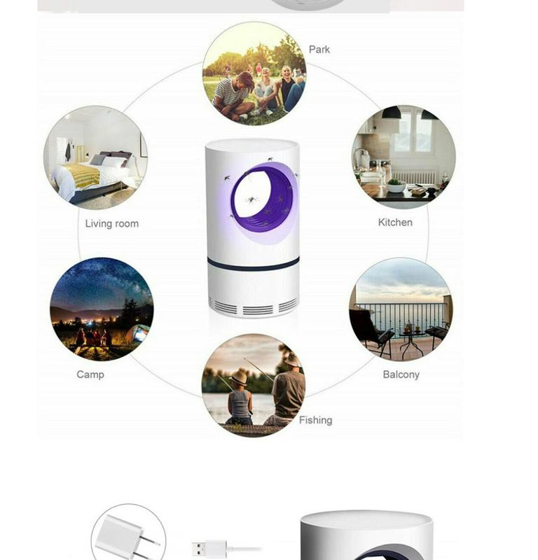 Product Introduction of USB Mosquito Trap Lamp Mosquito Killer Lamp Insect Killer Lamp Anti Mosquito Fly Killer Lamp Pest Control ALL-MOS/USB 5