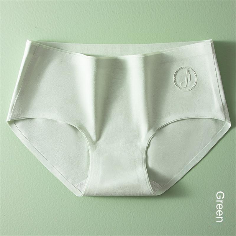 Product Introduction of Womens Underwear Mid-waist Comfortable One-piece Seamless Simple Girl Briefs Skin-friendly And Breathable 23