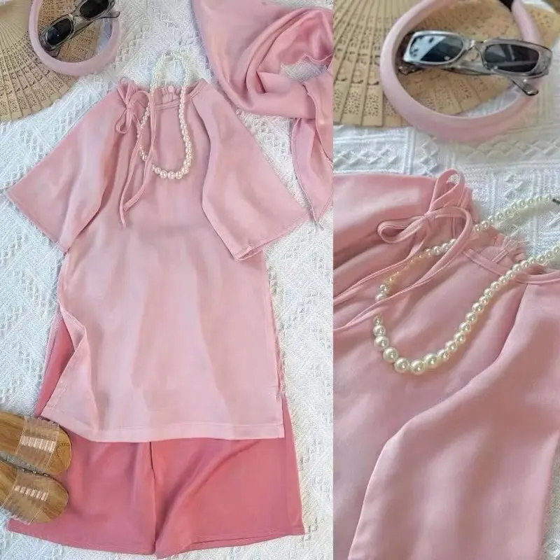 Áo Dài Cách Tân Đính Nơ Cho Bé Siêu Xinh Tặng Kèm Bờm - Ánh Dương - Dress, Women, Kem, Nữ 1