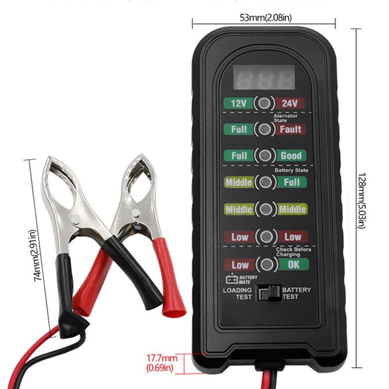 Product Introduction of Fault Detector Diagnostic Tools Motorcycle Battery Tester Checker Portable 44