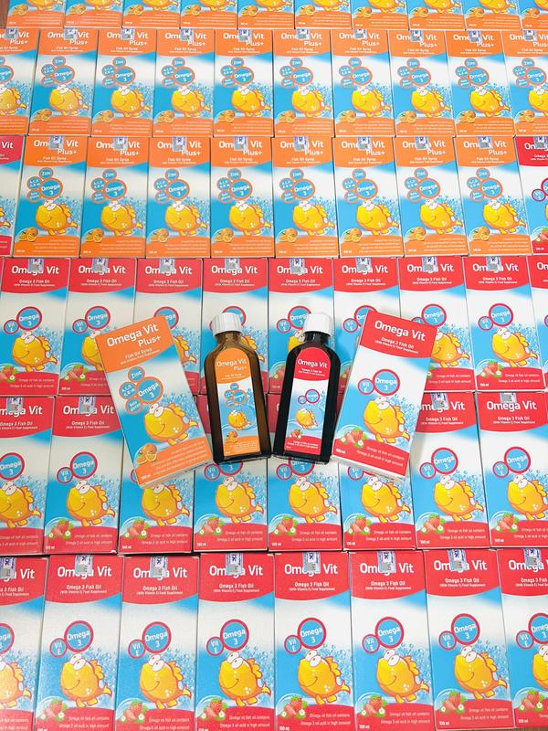 Omega Vit phát triển não bộ và thị lực - Dùng cho trẻ từ sơ sinh - Dạng uống 4