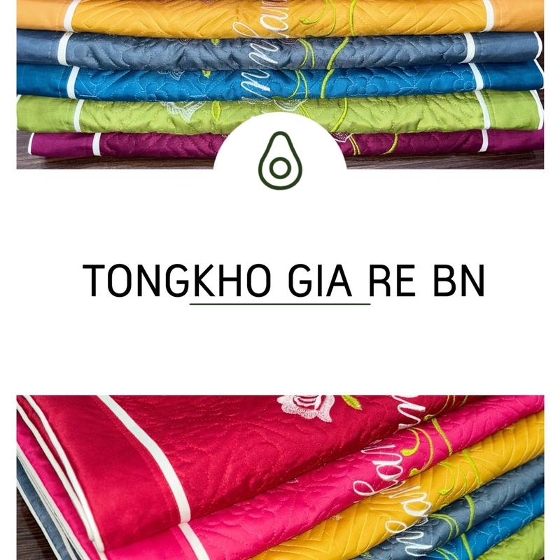 (2 chiếc) Vỏ gối satin poly trần thêu hoạ tiết hoa - kích thước 45x65cm vỏ  gối 1