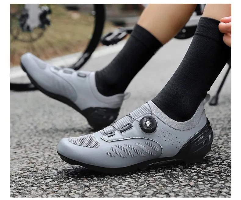 Product Introduction of New cycling shoes for men ultralight road bike shoes non-slip wear-resistant professional sport shoes outdoor sports mountain bike bycling shoes MTB size 36-47 40