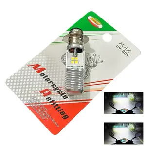 COD Lampu Depan LED 2 sisi 8 mata H6 AC DC untuk bebek matic beat vario mio fino xeon jupz revo vega blade dll