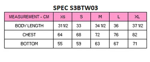 Product Introduction of S3BTW03 - Bra Top High Sport Square 0