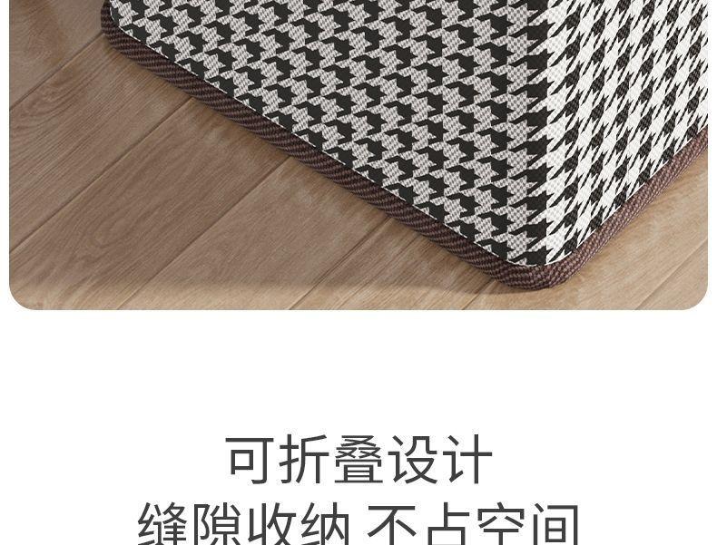 Product Introduction of Houndstooth Covered Storage Box for Clothes and Pants, Dormitory Wardrobe Folding Organizer Storage Bin 12